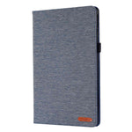 For Lenovo Tab P11 Pro Gen 2 Cloth Texture PU Leather Tablet Case Foldable Stand Card Holder Protective Cover