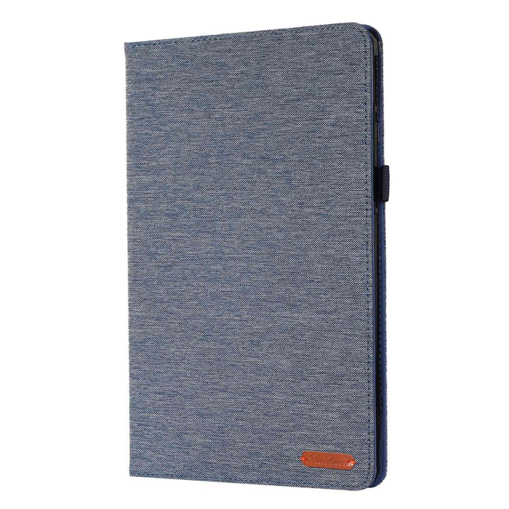 For Lenovo Tab P11 Pro Gen 2 Cloth Texture PU Leather Tablet Case Foldable Stand Card Holder Protective Cover