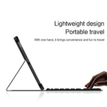 For Huawei MateBook E Go Detachable Bluetooth-compatible Keyboard with Hinge Stand Leather Case