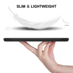 ENKAY HAT PRINCE För Xiaomi Redmi Pad 10.61" Stötsäkert Fodral PU-läder Hårt PC Surfplatta Stativ Fodral Trippelvikbart Skyddsfodral Stöder Automatisk Väckning/Sömn