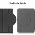 ENKAY HAT PRINCE För Xiaomi Redmi Pad 10.61" Stötsäkert Fodral PU-läder Hårt PC Surfplatta Stativ Fodral Trippelvikbart Skyddsfodral Stöder Automatisk Väckning/Sömn