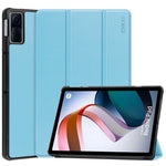 ENKAY HAT PRINCE För Xiaomi Redmi Pad 10.61" Stötsäkert Fodral PU-läder Hårt PC Surfplatta Stativ Fodral Trippelvikbart Skyddsfodral Stöder Automatisk Väckning/Sömn