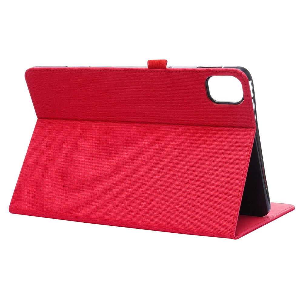 For Xiaomi Pad 5 / Pad 5 Pro Cloth Texture Tablet Case Full Body Protection PU Leather Card Holder Folio Stand Cover