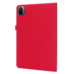 For Xiaomi Pad 5 / Pad 5 Pro Cloth Texture Tablet Case Full Body Protection PU Leather Card Holder Folio Stand Cover