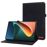 For Xiaomi Pad 5 / Pad 5 Pro Cloth Texture Tablet Case Full Body Protection PU Leather Card Holder Folio Stand Cover