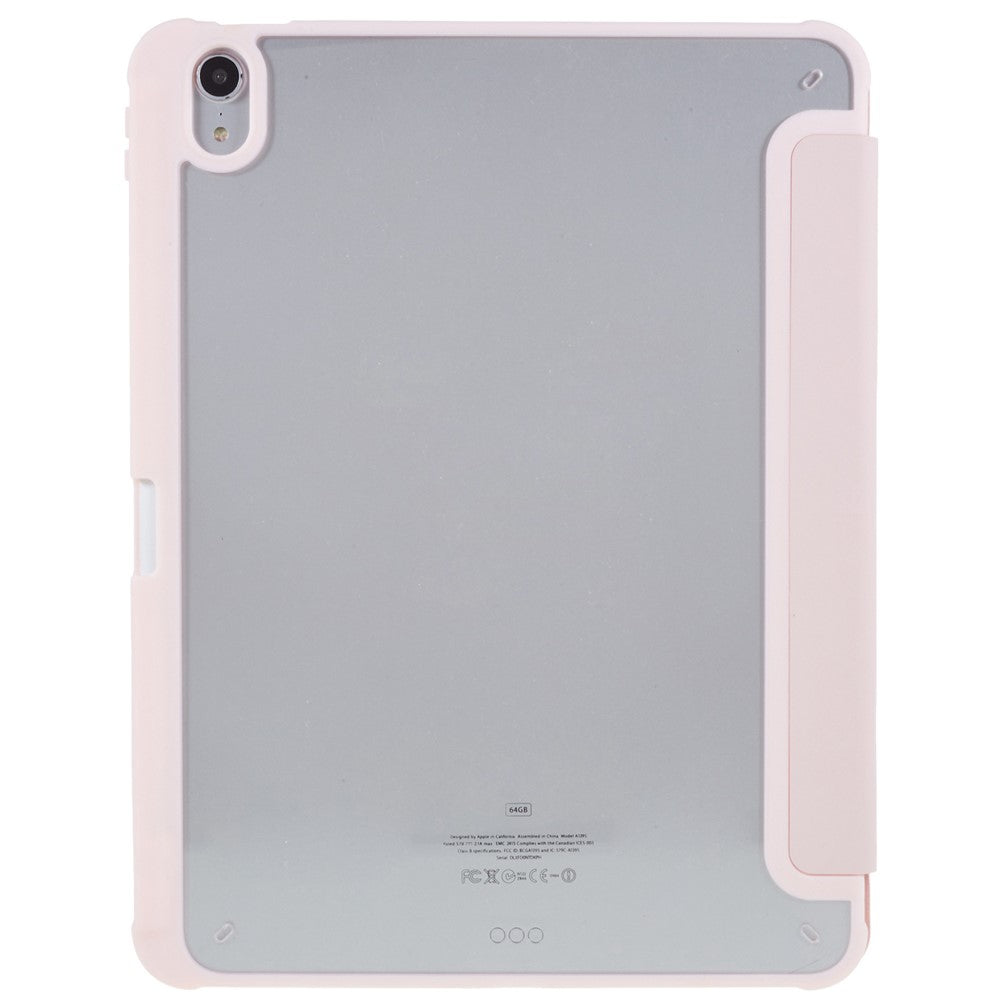 Til iPad Air 11 (2026) / (2025) / (2024) / Air (2022) / (2020) PU-læder TPU Akryl Tablet Tri-Fold Stand