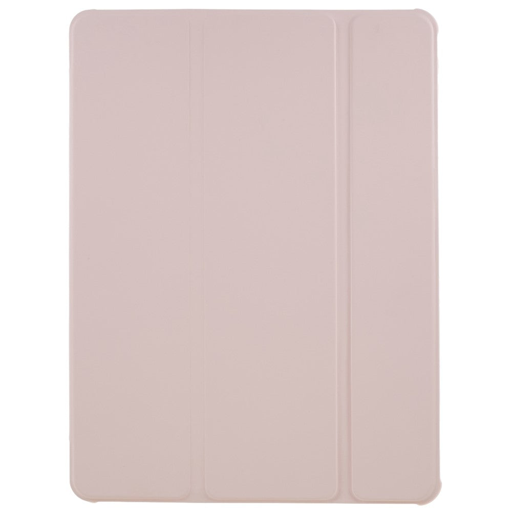 For iPad 10.2 (2021) / (2019) / (2020) Shockproof Case PU Leather + TPU + Acrylic Tablet Case Tri-fold Stand Protective Cover