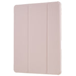 For iPad 10.2 (2021) / (2019) / (2020) Shockproof Case PU Leather + TPU + Acrylic Tablet Case Tri-fold Stand Protective Cover