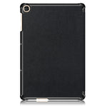 Til Honor Pad X8 / X8 Lite / Huawei MatePad T 10 PU læder Treflold Stand Cover Anti-drop Tablet Beskyttelsescover