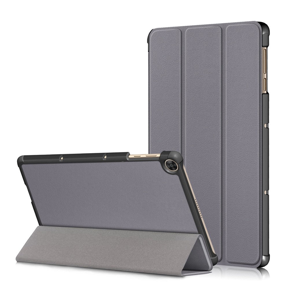 Til Honor Pad X8 / X8 Lite / Huawei MatePad T 10 PU læder Treflold Stand Cover Anti-drop Tablet Beskyttelsescover