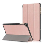 Til Honor Pad X8 / X8 Lite / Huawei MatePad T 10 PU læder Treflold Stand Cover Anti-drop Tablet Beskyttelsescover