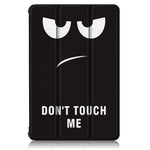 For Honor Pad X8 / X8 Lite / Huawei MatePad T 10 Pattern Printing PU Leather Trifold Stand Cover Fall-proof Tablet Protective Case