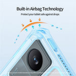 XUNDD For Xiaomi Redmi Pad Air Cushion Kickstand Tablet Case TPU + Acrylic Anti-drop Protective Cover