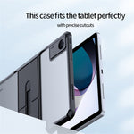 XUNDD For Xiaomi Redmi Pad Air Cushion Kickstand Tablet Case TPU + Acrylic Anti-drop Protective Cover