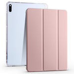 For Huawei MatePad 10.4 (2022) / (2020) Tri-Fold Stand Tablet Cover PU Leather Auto Sleep / Wake Smart Case with Pencil Holder