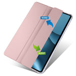 For Huawei MatePad 10.4 (2022) / (2020) Tri-Fold Stand Tablet Cover PU Leather Auto Sleep / Wake Smart Case with Pencil Holder