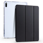 For Huawei MatePad 10.4 (2022) / (2020) Tri-Fold Stand Tablet Cover PU Leather Auto Sleep / Wake Smart Case with Pencil Holder