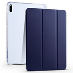 For Huawei MatePad 10.4 (2022) / (2020) Tri-Fold Stand Tablet Cover PU Leather Auto Sleep / Wake Smart Case with Pencil Holder