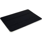 For Xiaomi Pad 5 Pro 12.4 (2022) Trifold Stand PU Leather Tablet Case Full Protection Matte TPU Back Cover