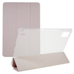 For Xiaomi Pad 5 Pro 12.4 (2022) Trifold Stand PU Leather Tablet Case Full Protection Matte TPU Back Cover