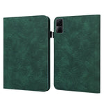 Flower Imprinting Tablet Cover for Xiaomi Redmi Pad, Supporting Stand Wallet PU Leather + Inner TPU Protective Case