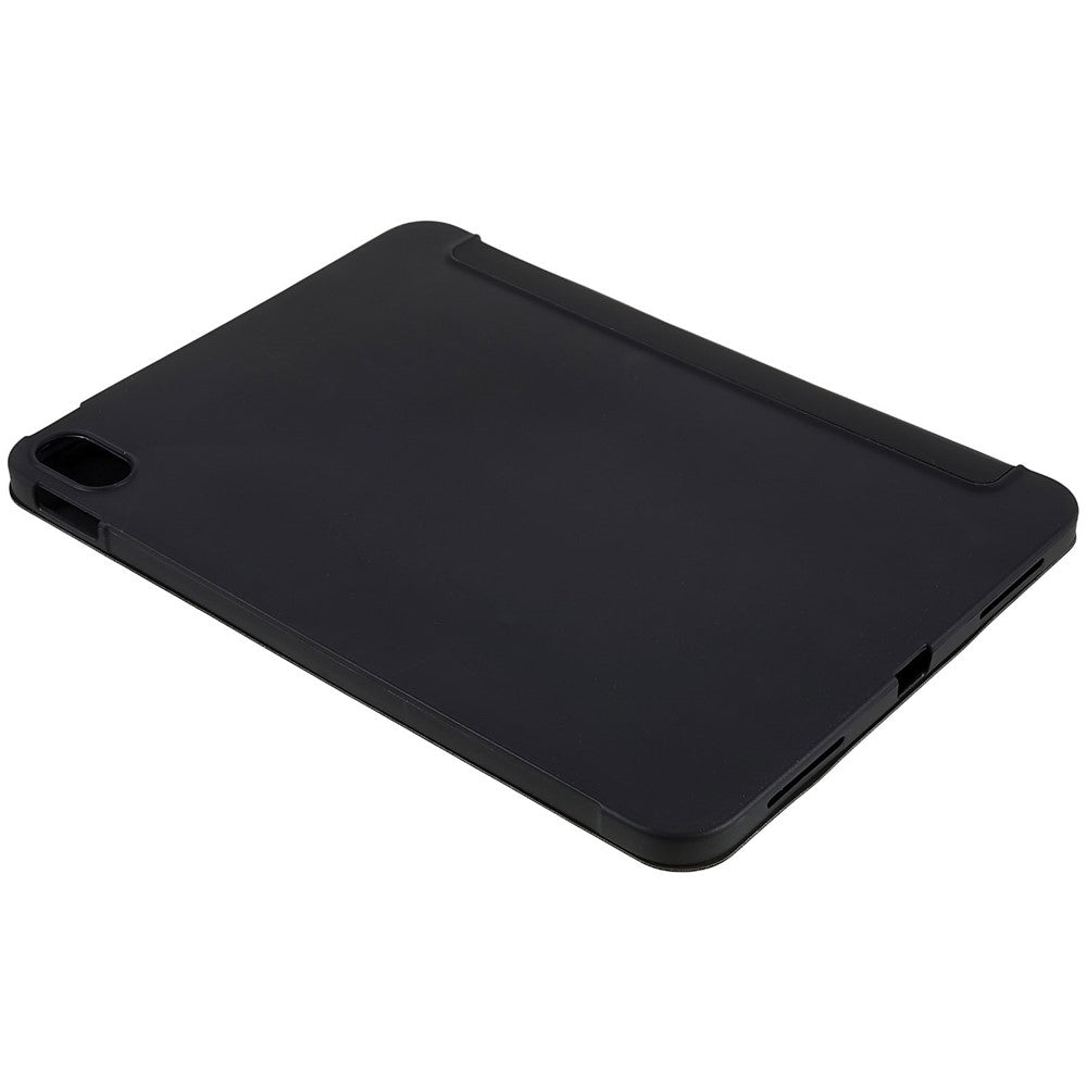 For iPad (2025) / 10.9 (2022) PU Leather Tri-Fold Stand Tablet Case Full Protection Inner TPU Honeycomb Heat Dissipation Cover