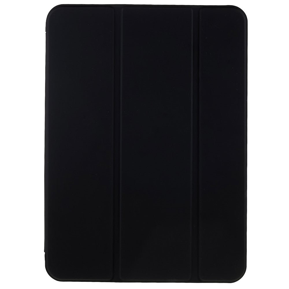 For iPad (2025) / 10.9 (2022) PU Leather Tri-Fold Stand Tablet Case Full Protection Inner TPU Honeycomb Heat Dissipation Cover