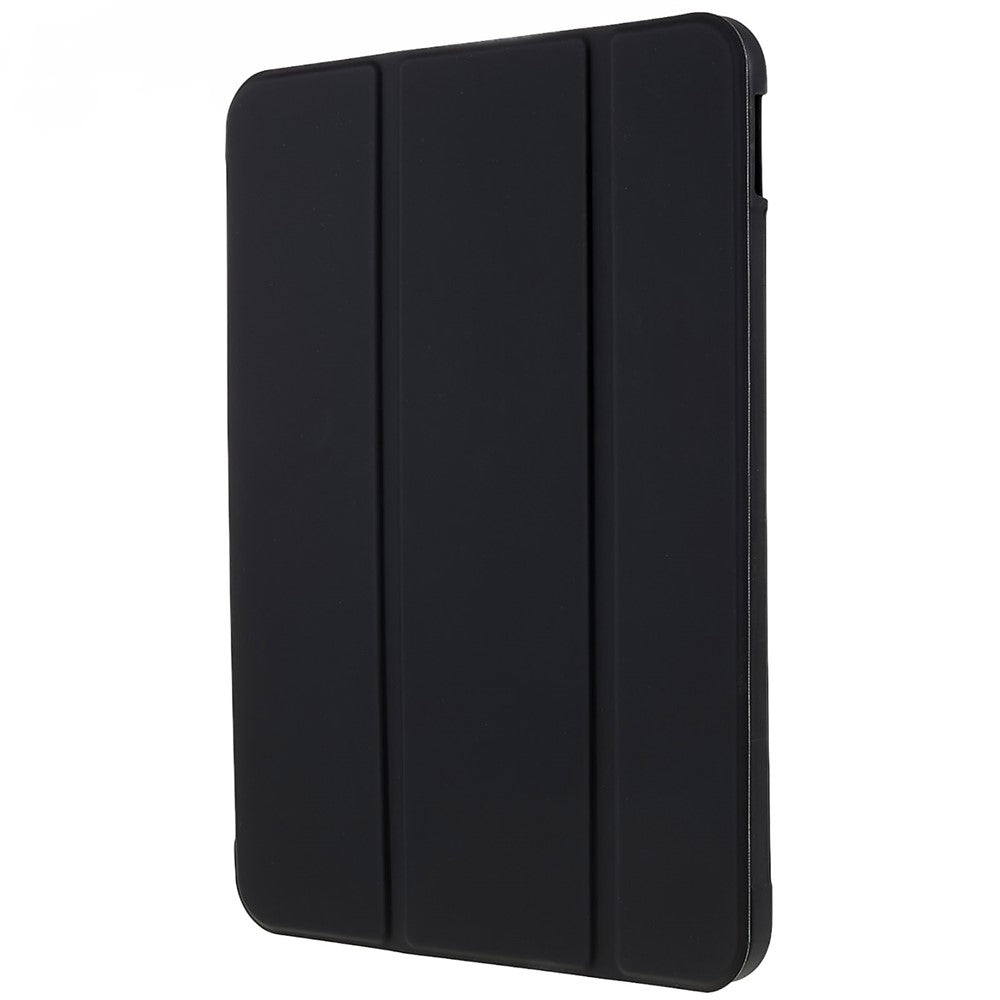 For iPad (2025) / 10.9 (2022) PU Leather Tri-Fold Stand Tablet Case Full Protection Inner TPU Honeycomb Heat Dissipation Cover