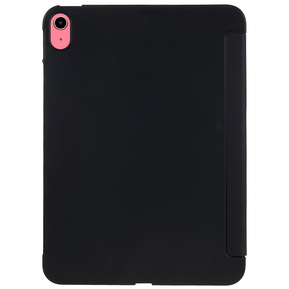 For iPad (2025) / 10.9 (2022) PU Leather Tri-Fold Stand Tablet Case Full Protection Inner TPU Honeycomb Heat Dissipation Cover