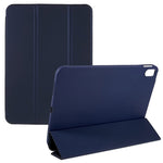 For iPad (2025) / 10.9 (2022) PU Leather Tri-Fold Stand Tablet Case Full Protection Inner TPU Honeycomb Heat Dissipation Cover
