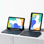 For Huawei MatePad 10.4 (2020) / (2022) Leather Case + Bluetooth-compatible Keyboard with Backlight Trackpad