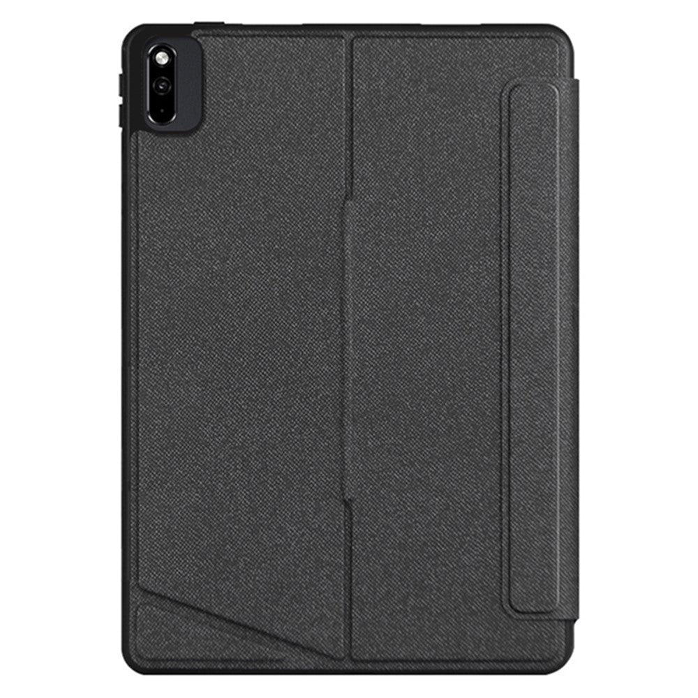 For Huawei MatePad 10.4 (2020) / (2022) Leather Case + Bluetooth-compatible Keyboard with Backlight Trackpad