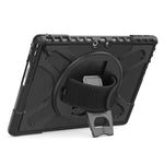Til Microsoft Surface Pro 13 / 11 / 10 / 9 Hybrid PC+TPU+Silikone Robust Beskyttelsescover Stødsikkert Tablet Cover med Håndrem