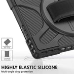 Til Microsoft Surface Pro 13 / 11 / 10 / 9 Hybrid PC+TPU+Silikone Robust Beskyttelsescover Stødsikkert Tablet Cover med Håndrem