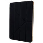 For iPad (2025) / 10.9 (2022) Origami Stand Auto Wake/Sleep Cover PU Leather + TPU Tablet Case with Pencil Holder