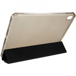For iPad (2025) / 10.9 (2022) Origami Stand Auto Wake/Sleep Cover PU Leather + TPU Tablet Case with Pencil Holder