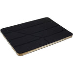 For iPad (2025) / 10.9 (2022) Origami Stand Auto Wake/Sleep Cover PU Leather + TPU Tablet Case with Pencil Holder