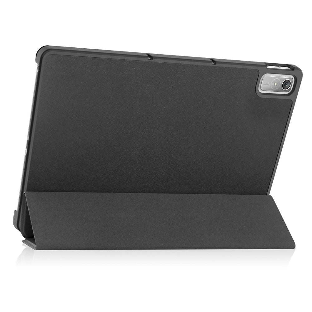 For Lenovo Tab P11 Gen 2 PU Leather Tri-fold Stand Tablet Shockproof Case Auto Wake / Sleep Full Protection Cover