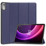 For Lenovo Tab P11 Gen 2 PU Leather Tri-fold Stand Tablet Shockproof Case Auto Wake / Sleep Full Protection Cover