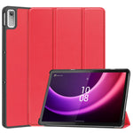 For Lenovo Tab P11 Gen 2 PU Leather Tri-fold Stand Tablet Shockproof Case Auto Wake / Sleep Full Protection Cover