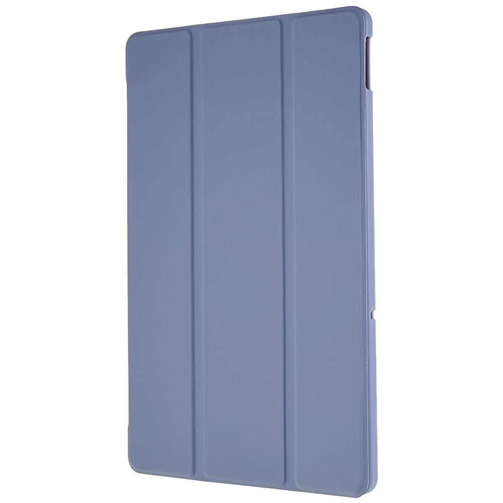 For Lenovo Tab M10 Plus (3rd Gen) / Xiaoxin Pad 2022 10.6 inch Tri-fold Stand PU Leather + Silicone Cover Tablet Anti-drop Shockproof Case