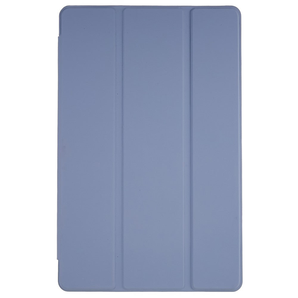 For Lenovo Tab M10 Plus (3rd Gen) / Xiaoxin Pad 2022 10.6 inch Tri-fold Stand PU Leather + Silicone Cover Tablet Anti-drop Shockproof Case