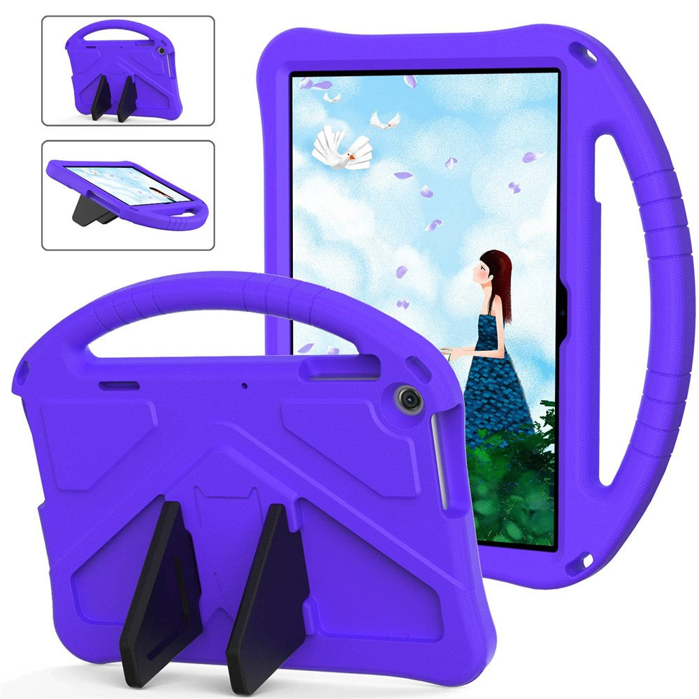 For Lenovo Tab M10 (Gen 3) TB-328FU / TB-328XU Case EVA Tablet Cover with Ergonomic Handle and Foldable Kickstand
