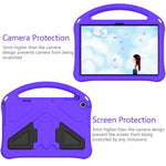 For Lenovo Tab M10 (Gen 3) TB-328FU / TB-328XU Case EVA Tablet Cover with Ergonomic Handle and Foldable Kickstand