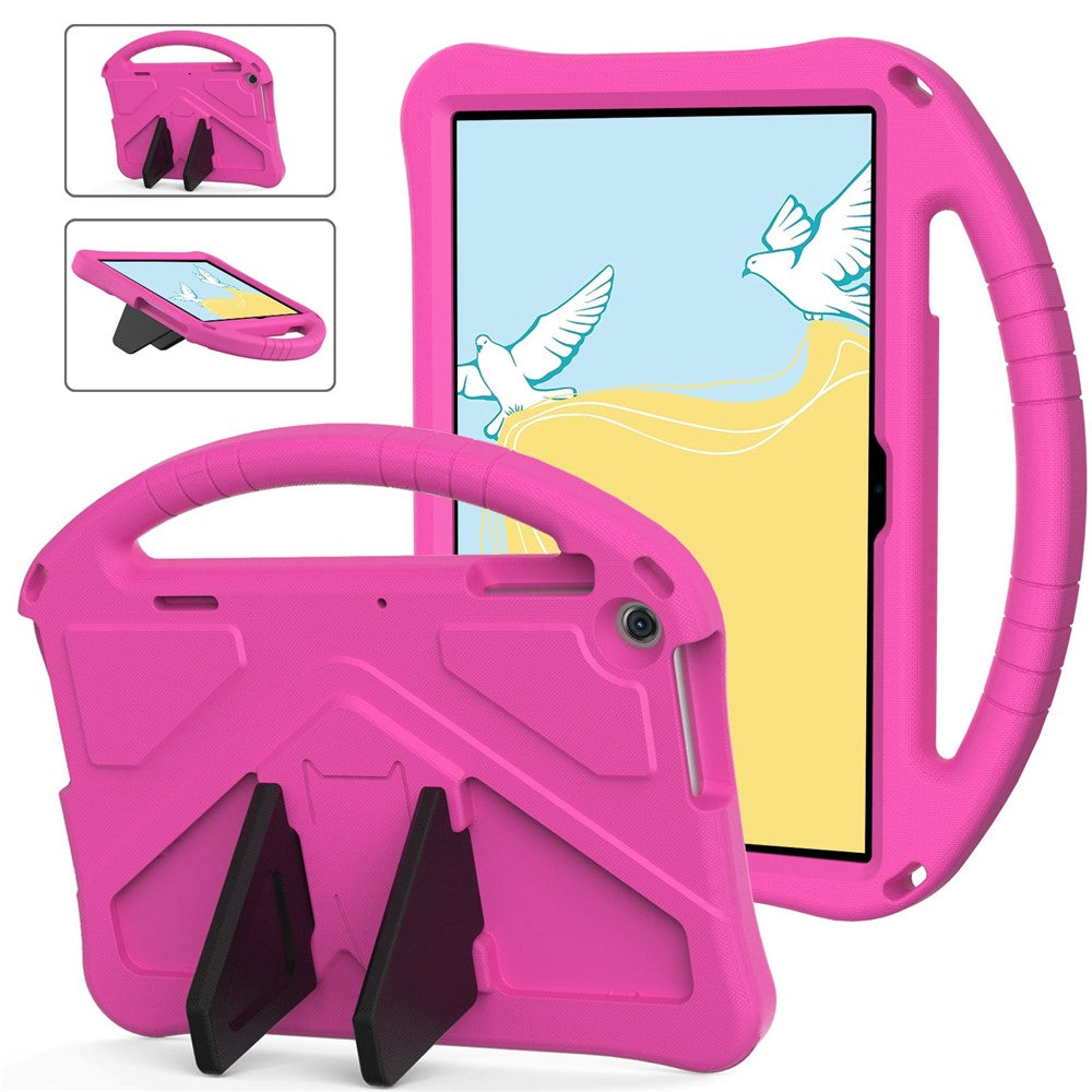 For Lenovo Tab M10 (Gen 3) TB-328FU / TB-328XU Case EVA Tablet Cover with Ergonomic Handle and Foldable Kickstand