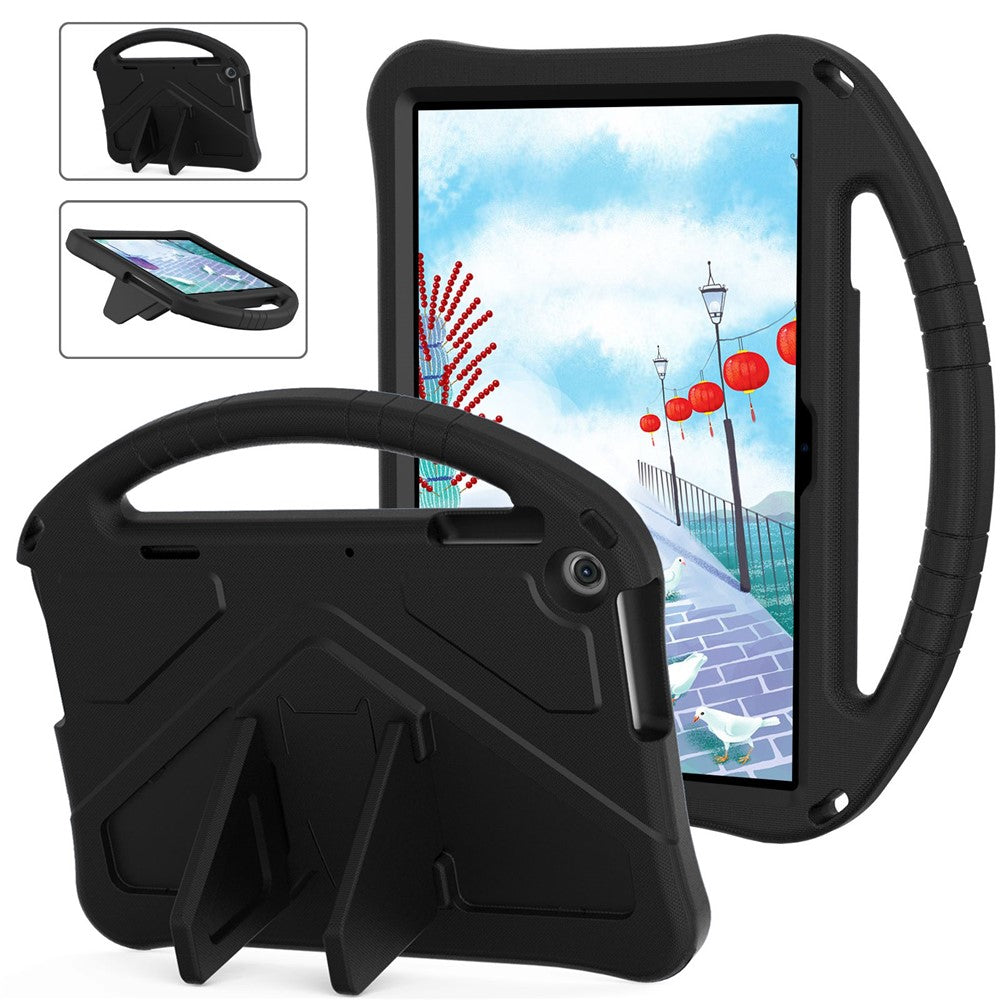 For Lenovo Tab M10 (Gen 3) TB-328FU / TB-328XU Case EVA Tablet Cover with Ergonomic Handle and Foldable Kickstand