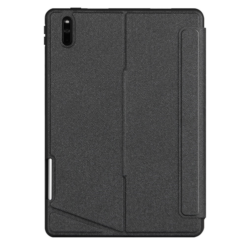 For Huawei MatePad Pro 10.8 (2019) / (2021) Leather Case + Bluetooth-compatible Keyboard with Backlight Trackpad