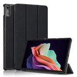 Lenovo Tab P11 Gen 2 Enfärgat PU-läder Surfplattaskal Trippelvikbart Stativ Auto Wake/Sleep Smart Cover