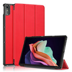 Lenovo Tab P11 Gen 2 Enfärgat PU-läder Surfplattaskal Trippelvikbart Stativ Auto Wake/Sleep Smart Cover