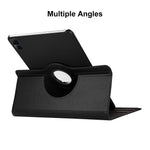 ENKAY HAT PRINCE For Xiaomi Redmi Pad Litchi Texture 360 Degree Rotating Stand Tablet Case Auto Sleep / Wake Function PU Leather + PC Cover
